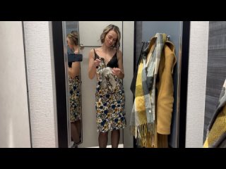 public fun in changing room and restaurant with lush remote controlled vibrator